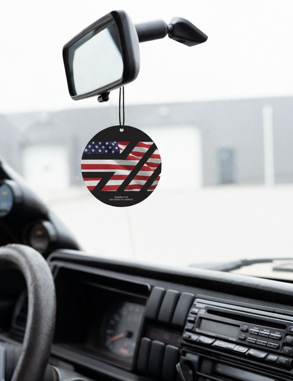 American Flag Air Freshener