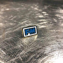 Gold FM Enamel Pin-1